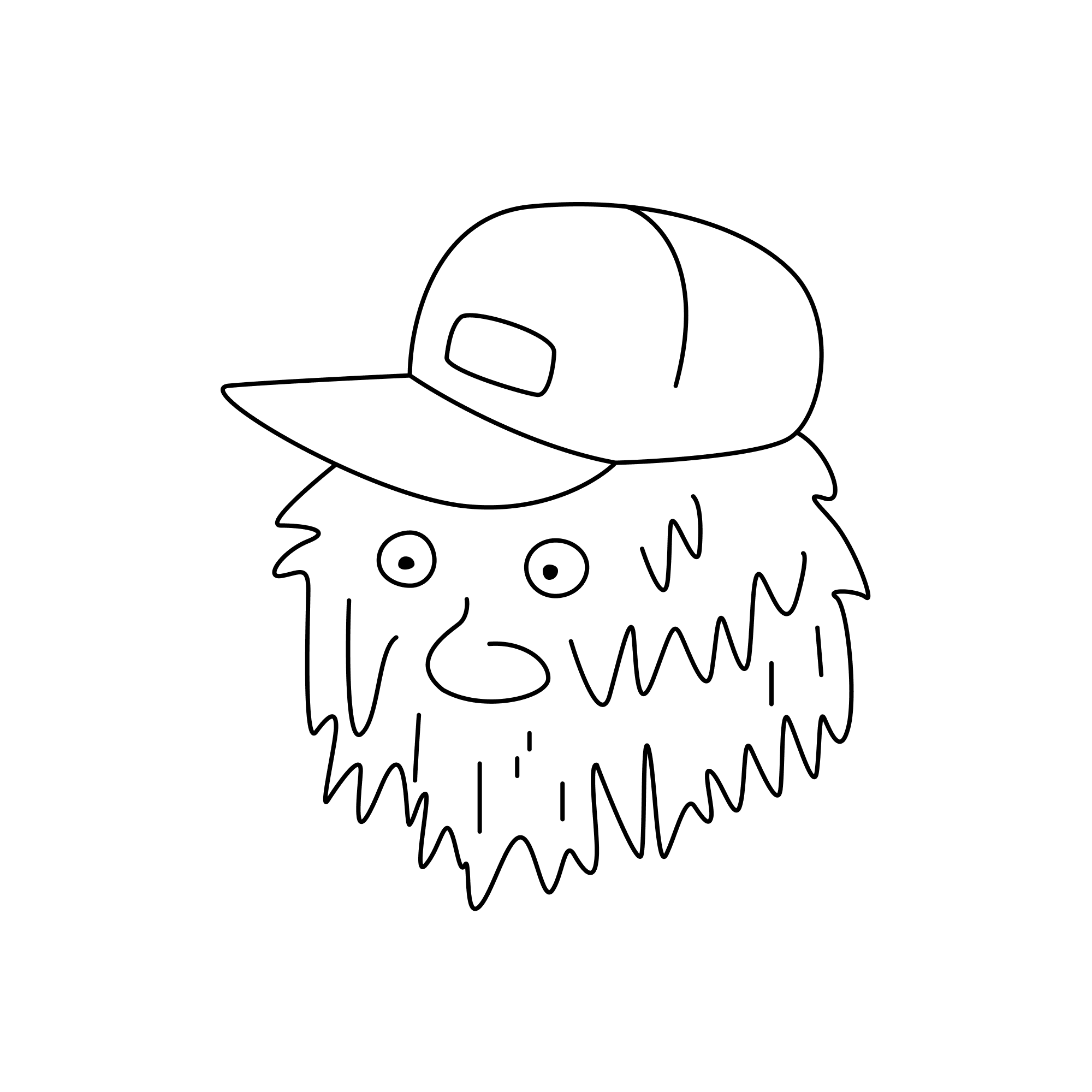 Capbeard_outlined