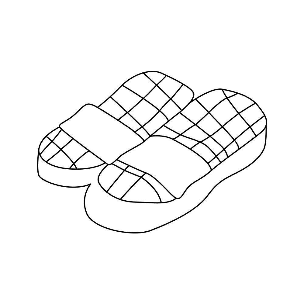 Slippers_outlined